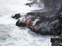 Hawaii Volcano Bike Tour Lava
