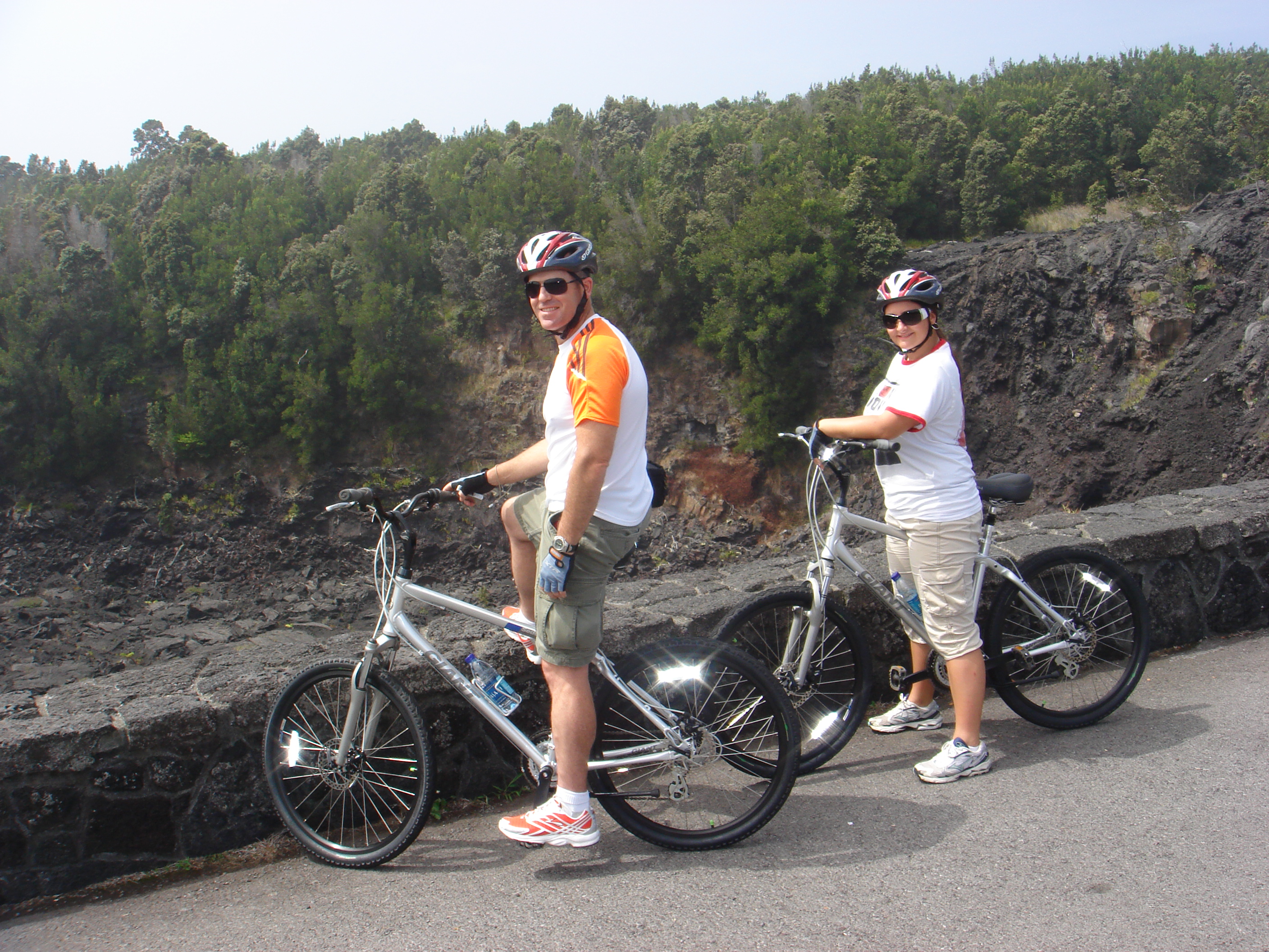 Hawaii volcano Bike Tour