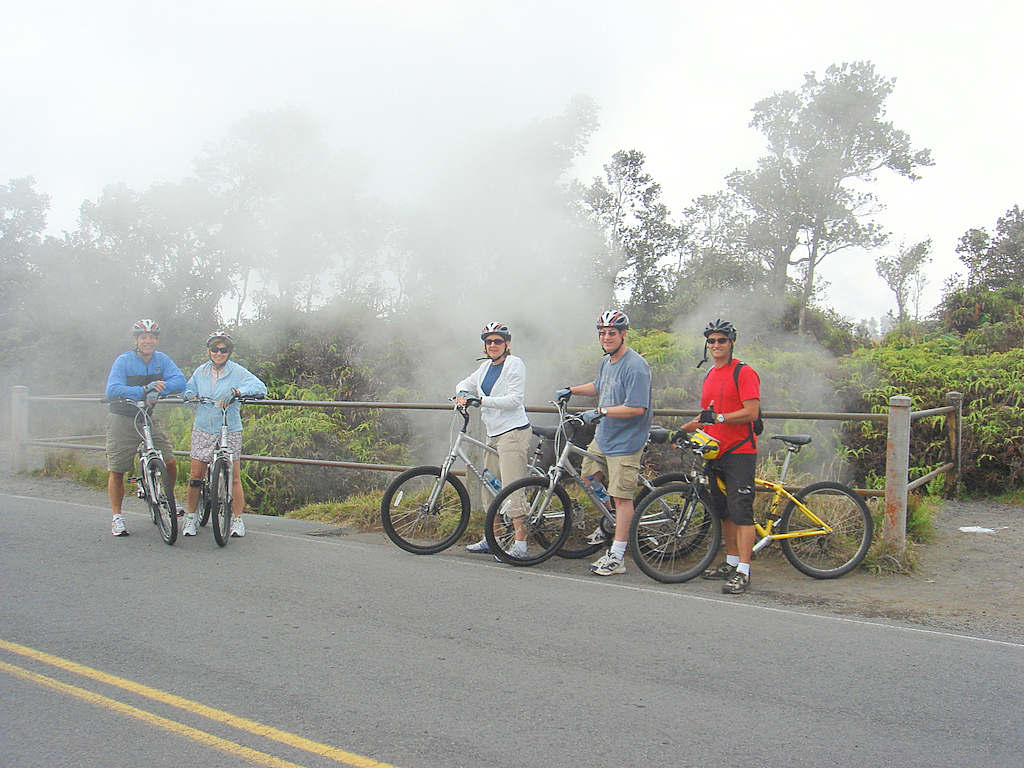 Hawaii volcano Bike Tour