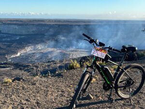 E-Bike Volcano GPS Tour
