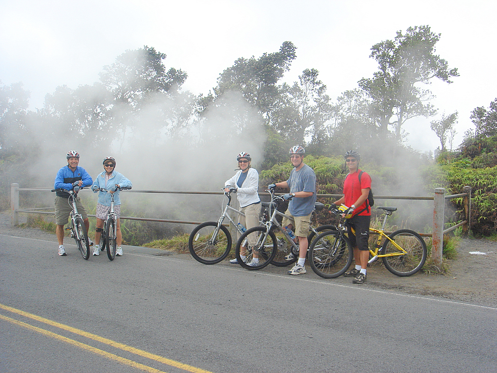 Hawaii volcano Bike Tour